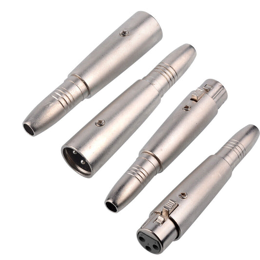 XLR auf 6,35 mm Klinke Adapter – 2 Paar | euroharry