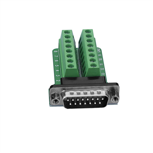 RS232 D-SUB DB9 Stecker zum Klemmenanschluss Signalmodul