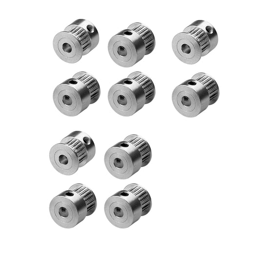 2GT 20T Zähne 5mm Bohrung Zahnriemenscheibe 3D mit Grub Screw 3D Drucker - Euroharry GmbH