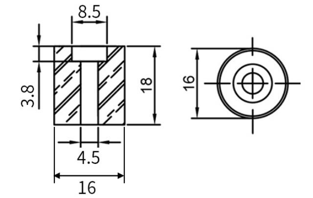 Heizbett-Silikon-Nivellierungssäule Stabiles Brutbett-Werkzeug Hitzebeständige Silikonpuffer für 3D-Drucker Heißbett-Halterungssäule - Euroharry GmbH