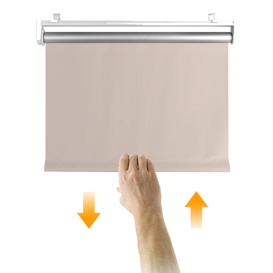 Schnurloses Thermorollo Klemmfix Rollo Verdunkelungsrollo Silberbeschichtung lichtundurchlässig Sichtschutz für Fenster & Türen - Euroharry GmbH