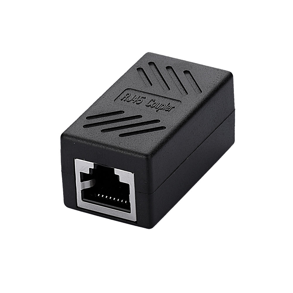 Cat5 /Cat6 RJ45 Kupplung 8P8C Netzwerkkabel Verbinder geschirmt Buchse auf RJ45 Buchse Schwarz - Euroharry GmbH