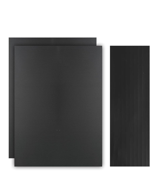 [2 Stück] 400 x 300 mm DIY PC Gehäuse Staub Mesh Filter Abdeckung PVC Staubdicht Mesh Filter Abdeckung mit Magnetstreifen für Computer PC Gehäuse staubdicht
