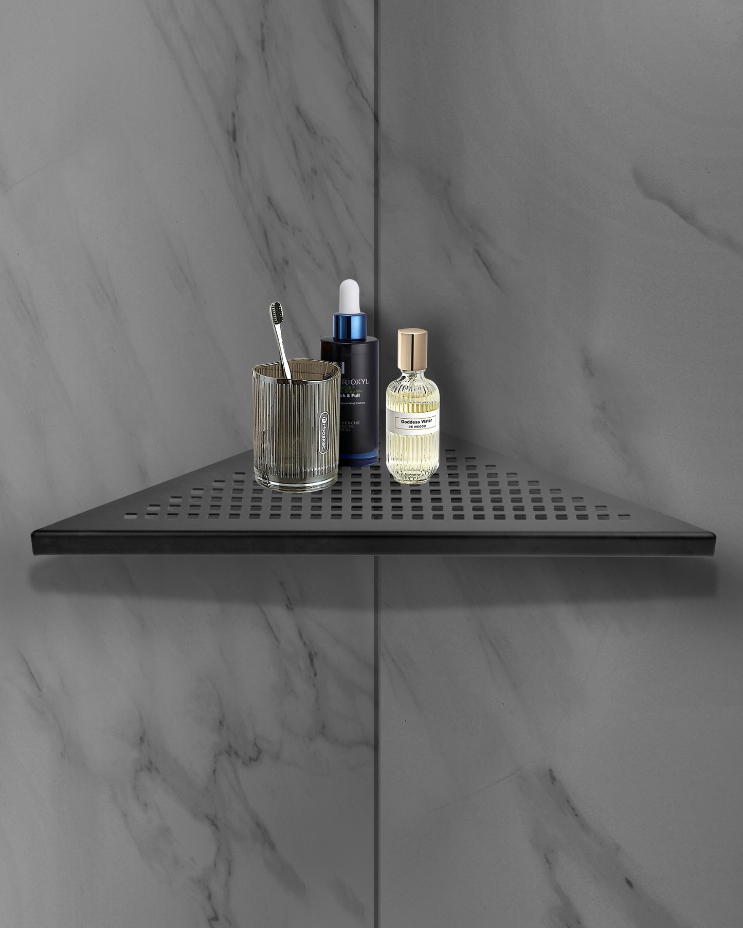 Eckablage Duschablage Edelstahl Duschkorb Eingebaute Duschkorb für Badezimmer Shampoo Halter - Euroharry GmbH