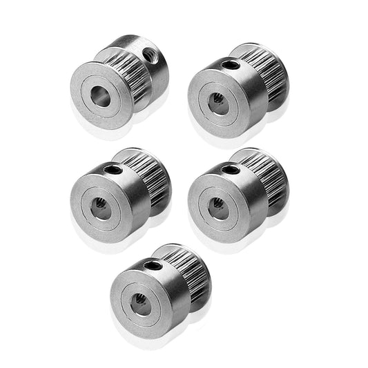 2GT 20T Zähne 5mm Bohrung Zahnriemenscheibe 3D mit Grub Screw 3D Drucker - Euroharry GmbH