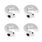 4 Stück SBR Linearer Schienenstopper SBR Schienenstopper für Linearschiene CNC-Teile Werkzeug Wellenbegrenzung Befestigungsring