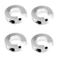 4 Stück SBR Linearer Schienenstopper SBR Schienenstopper für Linearschiene CNC-Teile Werkzeug Wellenbegrenzung Befestigungsring