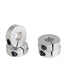 4 Stück Clamp Clamps Aluminium Alloy Screw Wave Mounting Ring Wave Collar Clamp Clamps for Robot Technical Equipment Lawn Tractor Garage Doors Storage Tools