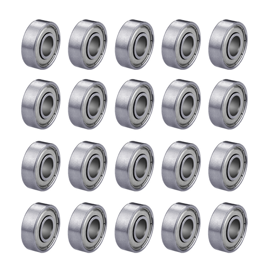 20 Stk.Kugellager miniatur Rillenkugellager 608ZZ 8x22x7mm Bearing Stahl Speed - Euroharry GmbH