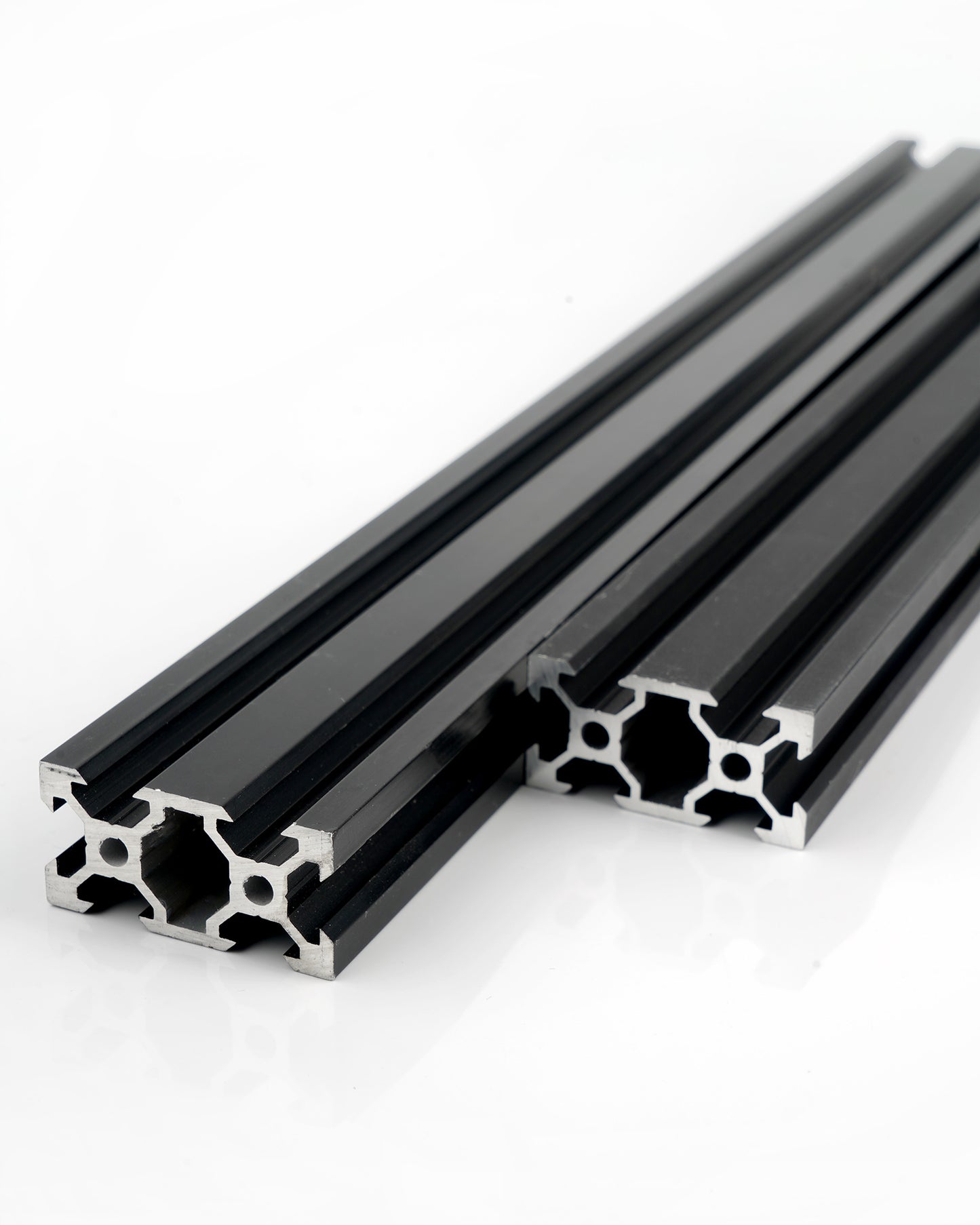 2 Stück 2040 V Typ Schwarz Europäischer Standard Eloxierte Linearschiene Aluminiumprofilextrusion für DIY 3D-Drucker und CNC-Maschinen - Euroharry GmbH