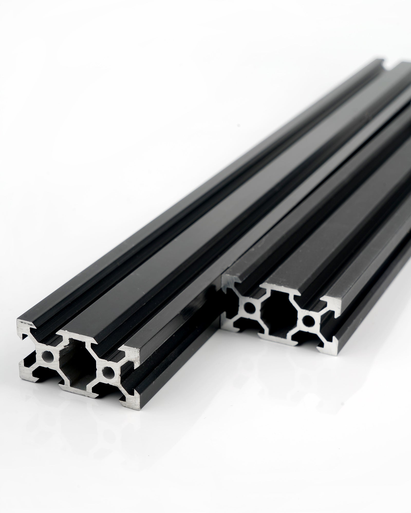 2 Stück 2040 V Typ Schwarz Europäischer Standard Eloxierte Linearschiene Aluminiumprofilextrusion für DIY 3D-Drucker und CNC-Maschinen - Euroharry GmbH