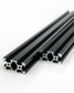 2 Stück 2040 V Typ Schwarz Europäischer Standard Eloxierte Linearschiene Aluminiumprofilextrusion für DIY 3D-Drucker und CNC-Maschinen - Euroharry GmbH