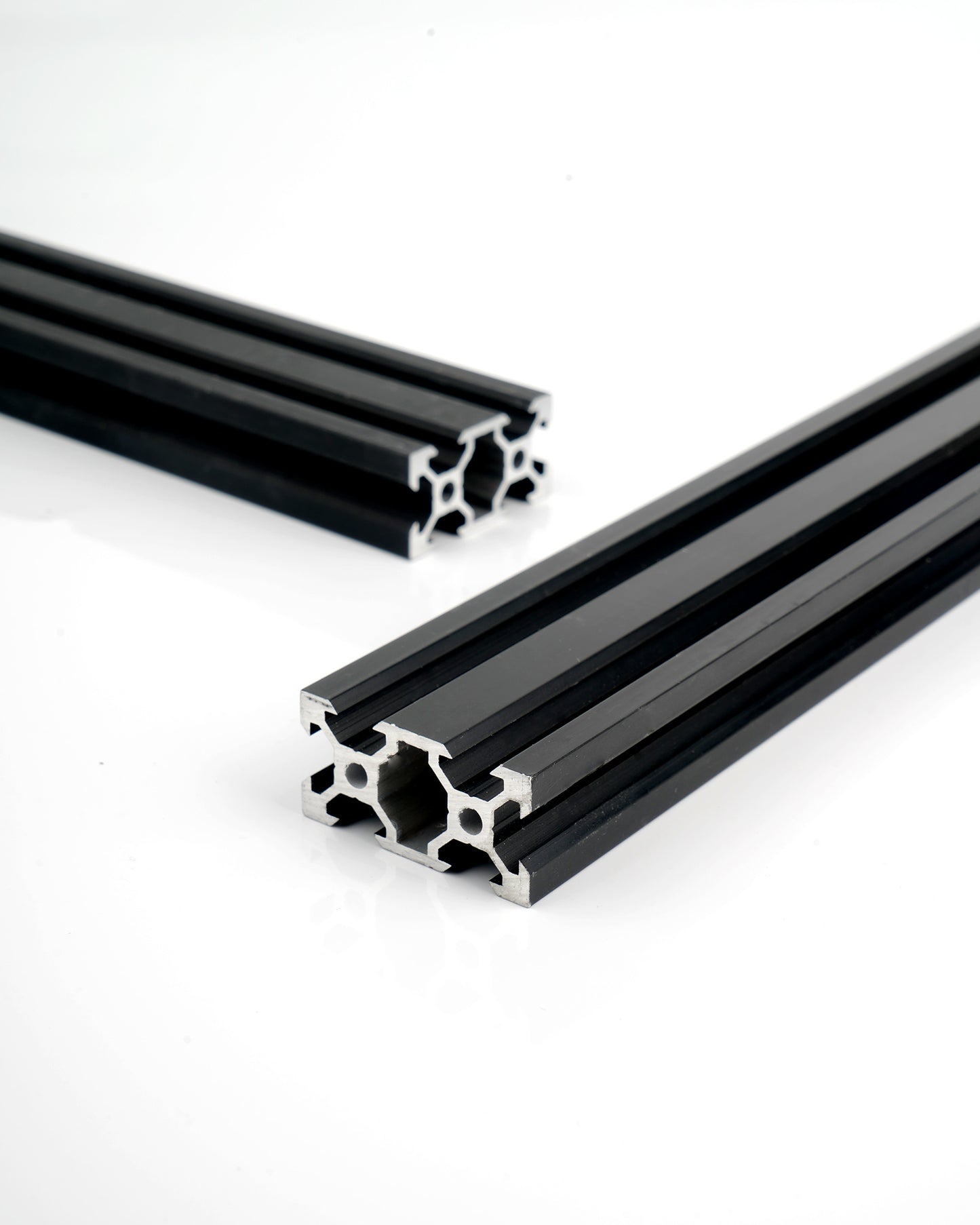 2 Stück 2040 V Typ Schwarz Europäischer Standard Eloxierte Linearschiene Aluminiumprofilextrusion für DIY 3D-Drucker und CNC-Maschinen - Euroharry GmbH