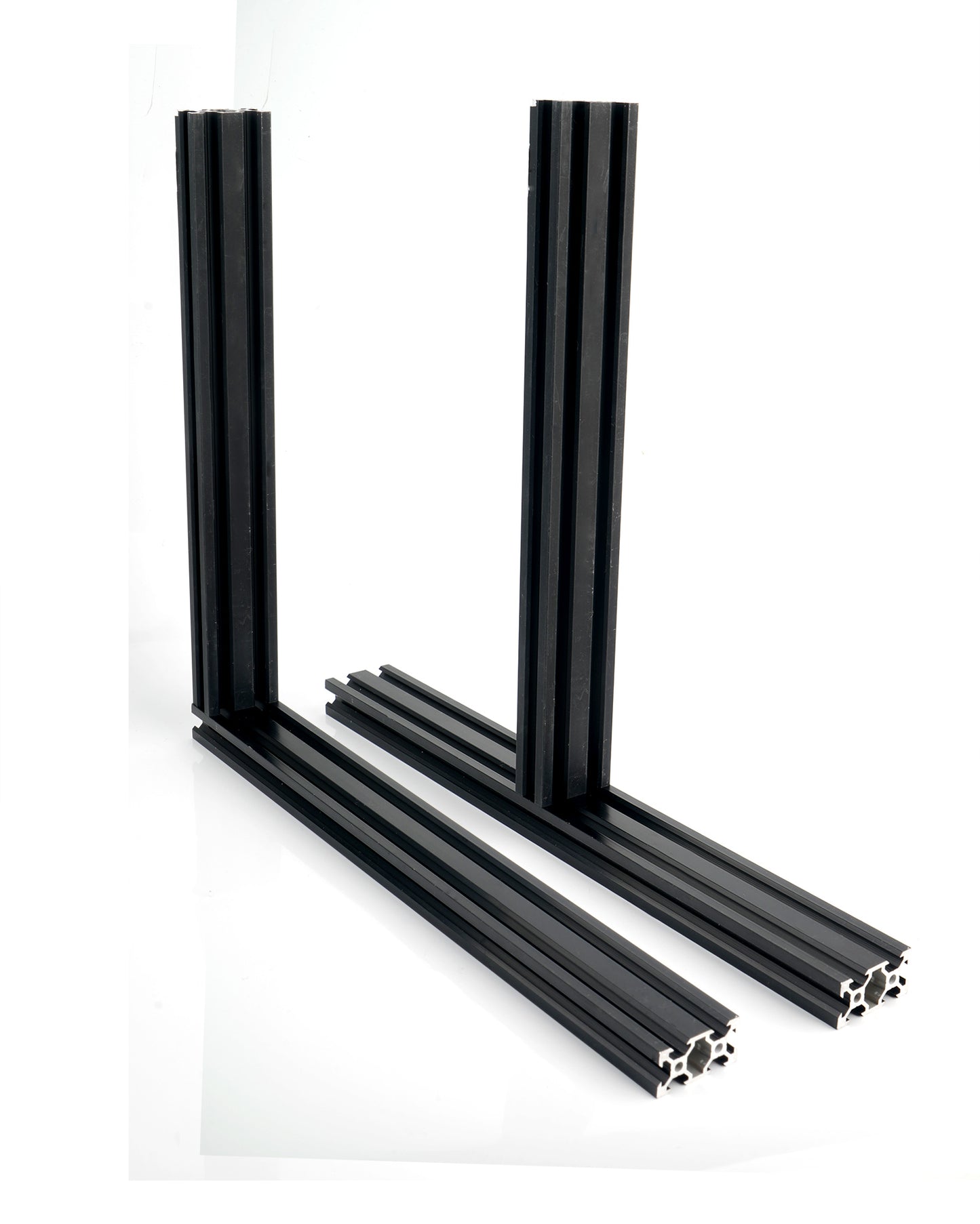 2 Stück 2040 V Typ Schwarz Europäischer Standard Eloxierte Linearschiene Aluminiumprofilextrusion für DIY 3D-Drucker und CNC-Maschinen - Euroharry GmbH