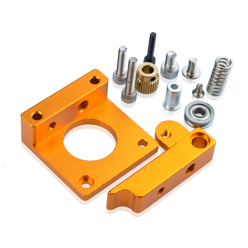 Euroharry GmbH 1.75mm MK8 extruder aluminium holder for 3D-Drucker RepRap Mendel DIY kit, shown in 3D-AC38.jpg