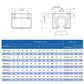 4 Stücke Aluminium Linearlager CNC Teile Öffnen Linearkugellager Gleitblock fürür Linearschiene