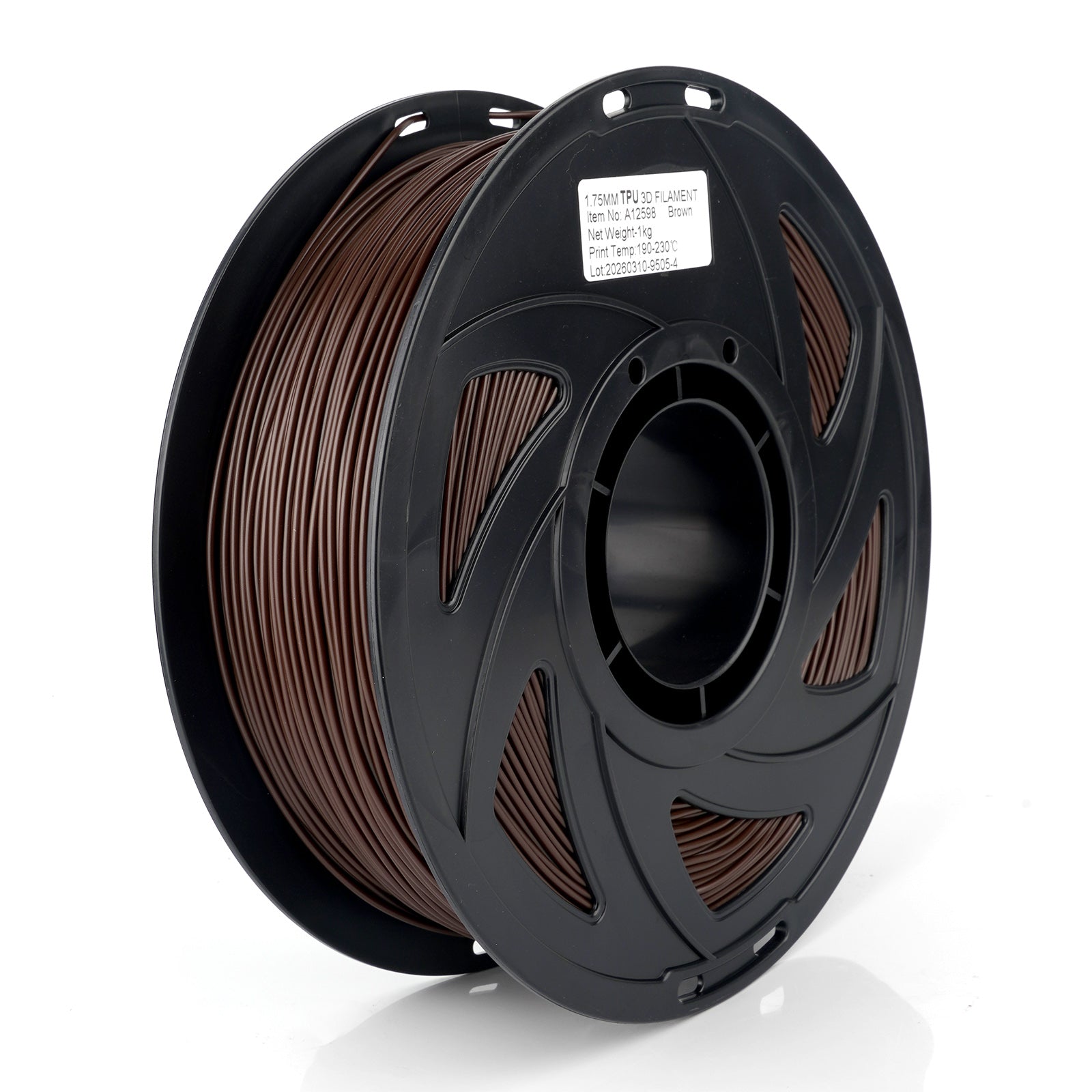 3D printer filament spool from Euroharry GmbH with 1kg ASA, PLA+, TPU, ABS, PETG, silk finish, 1.75mm diameter for 3D printing