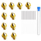 10x0,4 mm Extruder Druckköpfe+10xDüsenbohrer für MK8 Makerbot Reprap-3D-Drucker - Euroharry GmbH