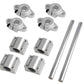 3D Zubehör| 100-600mm 12mm Linearführung/H-Lagerblock/V-Lagerblock/Lager Set Linearachse Welle Präzisionswelle Linearwelle - Euroharry GmbH