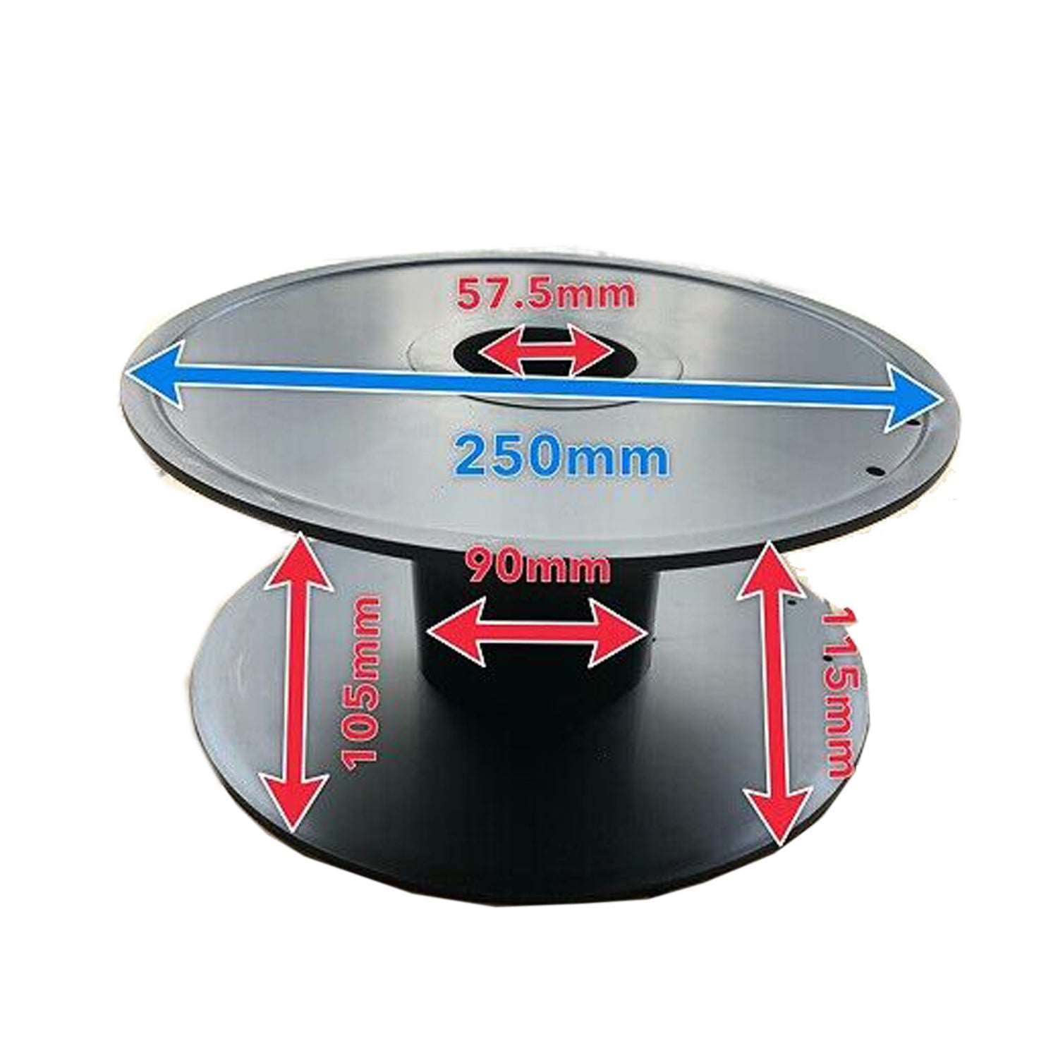 3D Drucker Filament Rein ABS 1,75mm 3KG Schwarz Farben