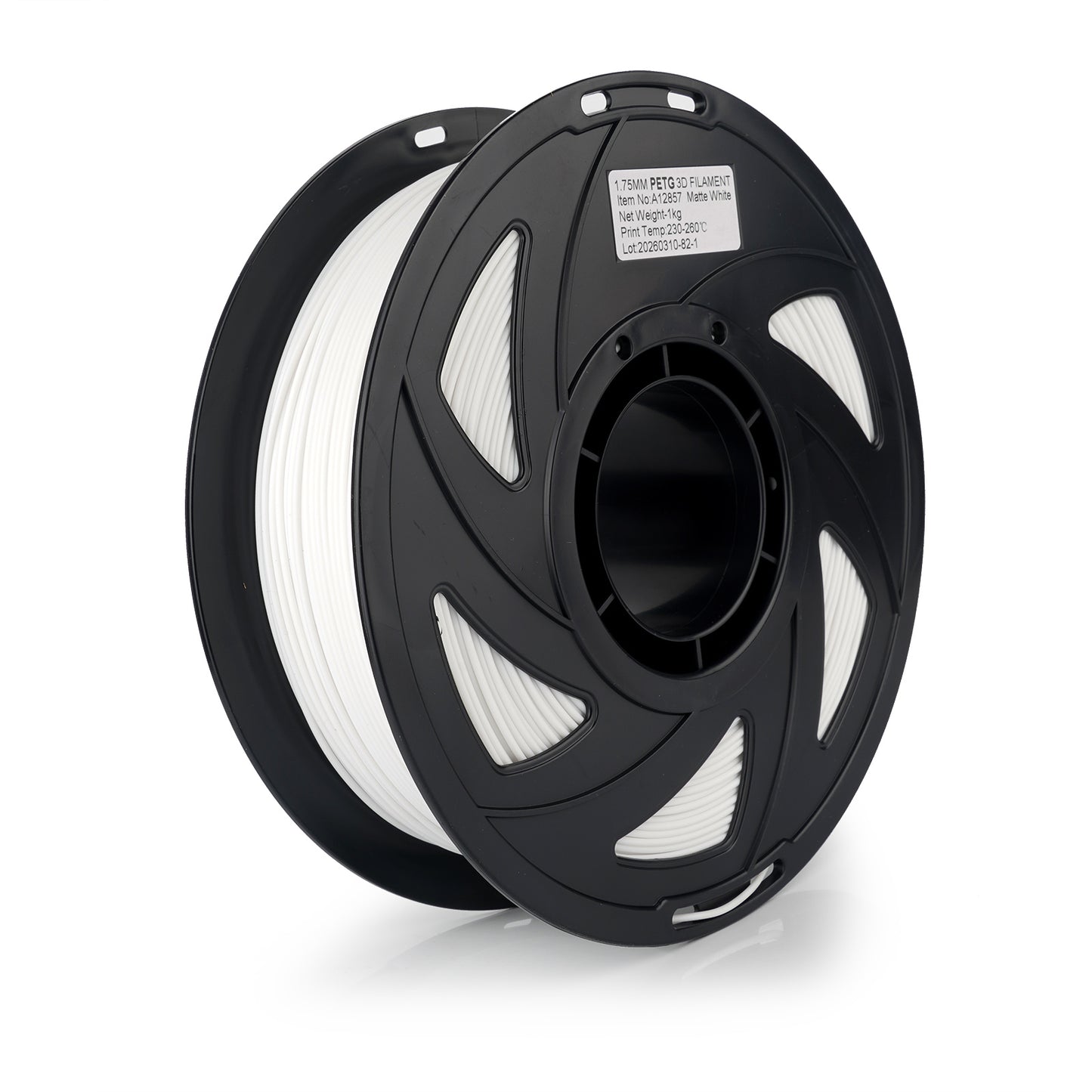 3D printer filament spools including ASA, PLA+, TPU, ABS, PETG, silk finish, 1.75mm diameter, 1kg roll from Euroharry GmbH