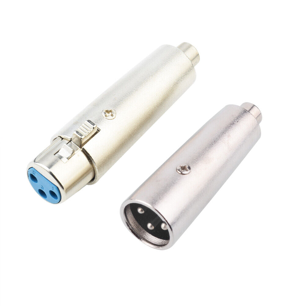 XLR-auf-Cinch-Adapter für Audiomikrofon, 3-polig, XLR-Buchse auf Cinch-Buchse - Euroharry GmbH