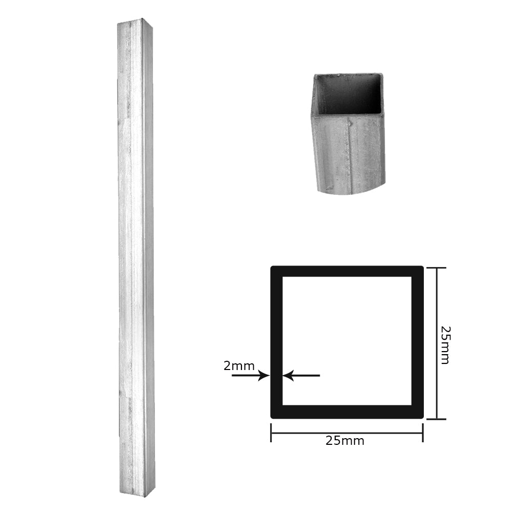 WPC Zaun Zubehör set including Ersatzbrett, Pfostenträger and Alu-Stange for Euroharry WPC fencing system.