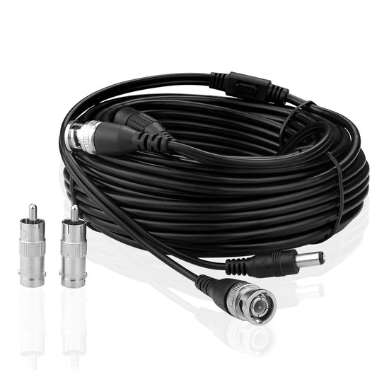 DC BNC Videokabel Stromkabel Für CCTV DVR Überwachungskamera BNC RCA Schnur DVR - Euroharry GmbH