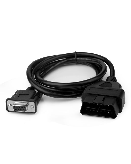 Diagnose-Verlängerungskabel, 16-poliges für OBD2-zu-RS232-DB9-Auto-Diagnose-Schnittstellenadapter-Verlängerungskabel-Anschluss für OBD-II-Motorsystem-Diagnosewerkzeuge - Euroharry GmbH