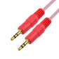 Euroharry GmbH 1.5m 3.5mm audio AUX extension cable with male-to-male connectors for headphones and car audio systems