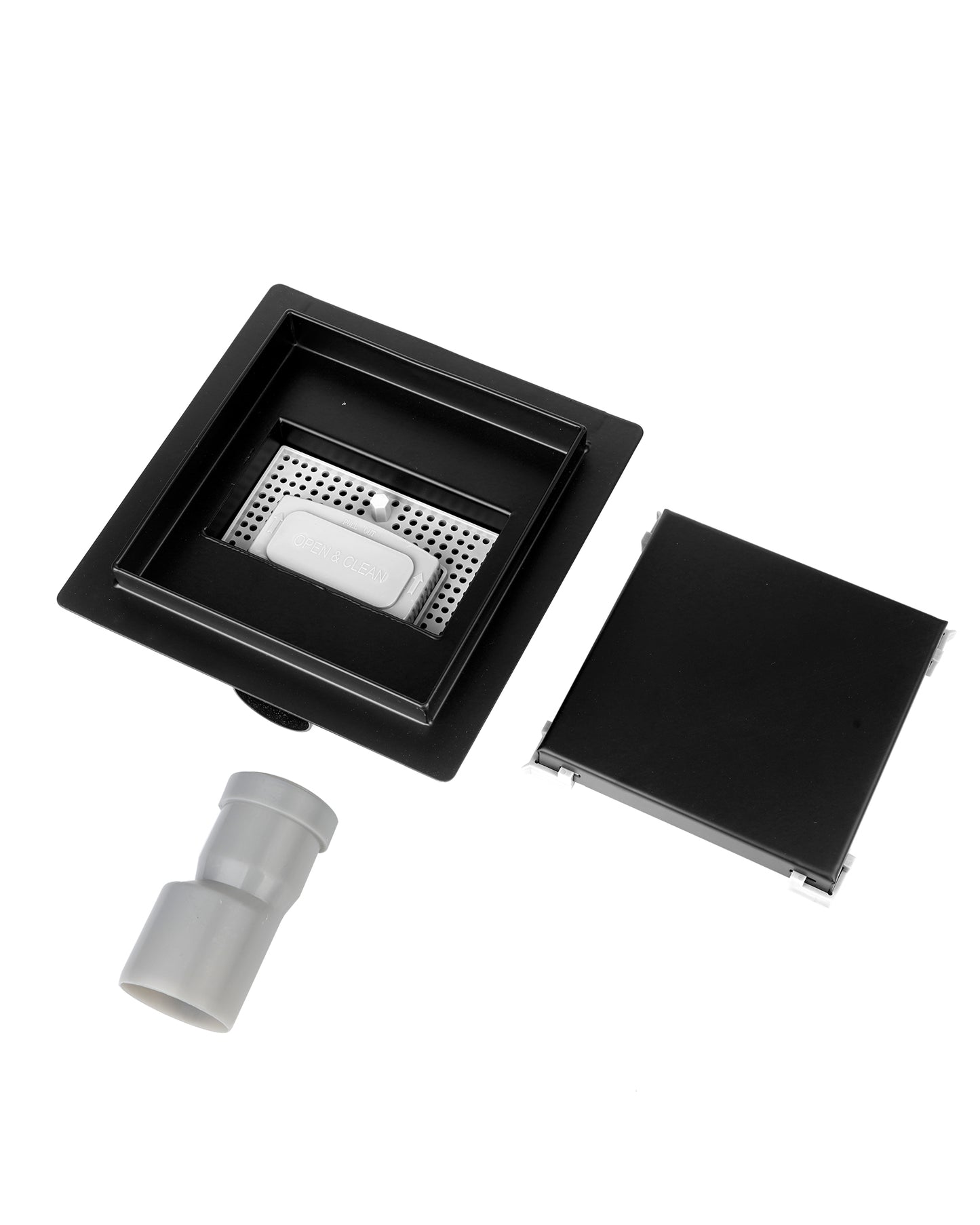 Edelstahl Duschrinne Bodenablauf Abflussrinne Duschablauf Ablauf Befliesbar -2 in 1 *befliesbar und geschlossen - Euroharry GmbH
