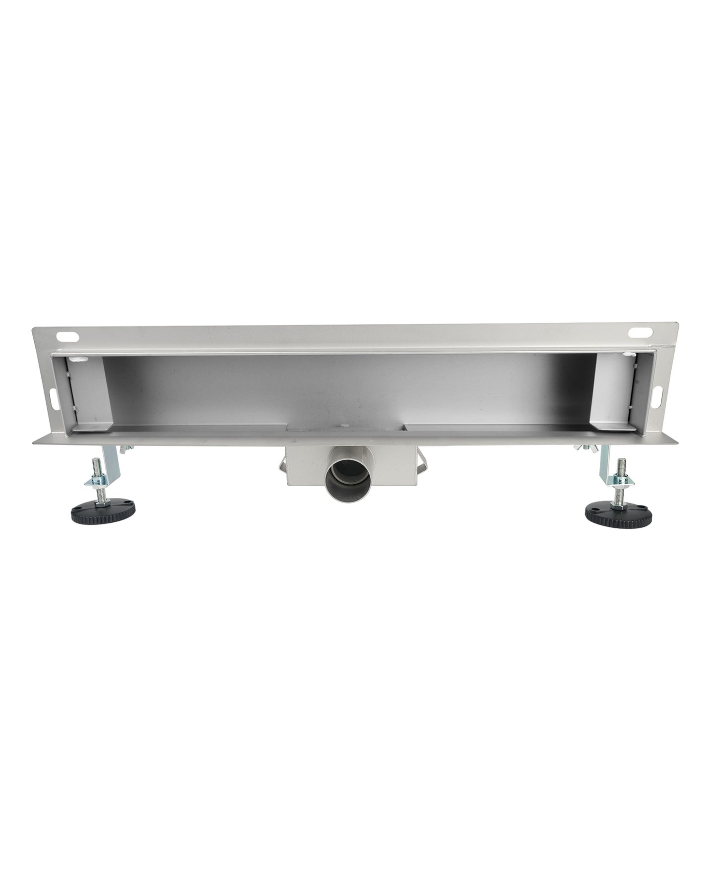 Duschrinne, Edelstahl Komplettset Wandablauf Wandmontage Befliesbar Haarsieb Rinne mit Siphon Montagefüße Inklusive Doppelkammer Bodenablauf - Euroharry GmbH