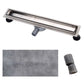 Edelstahl Duschrinne Bodenablauf Abflussrinne -360° Befliesbar - Euroharry GmbH