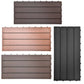1 Stuck 30x30cm oder 60x30 cm WPC Fliese Terrassenfliesen Klickfliese Terrasse Holz Holzfliese balkonfliesen Terrasse - Euroharry GmbH