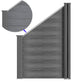 WPC Zaun Sichtschutzzaun Farbe - Euroharry GmbH