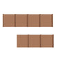 WPC Zaun Garten Sichtschutzzaun Komplettset by Euroharry GmbH, showing a modern wooden-look garden privacy fence panel.