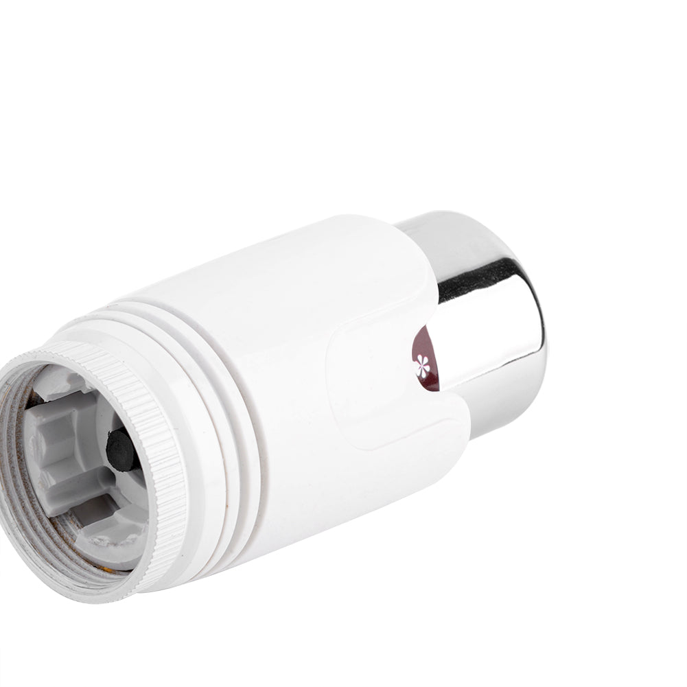 Euroharry Thermostatkopf for bathroom radiator, M30x1.5 valve attachment, sleek design and easy installation.