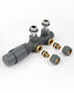 Anschlussgarnitur Mittelanschluss/Radiator Valves Thermostat Für Badheizkörper - Euroharry GmbH