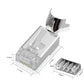 RJ45-Netzwerkstecker Cat7A Cat7 CAT6A 10 GBit LAN-geschirmte modulare Stecker mit Knickschutztüllen (5 Stück)