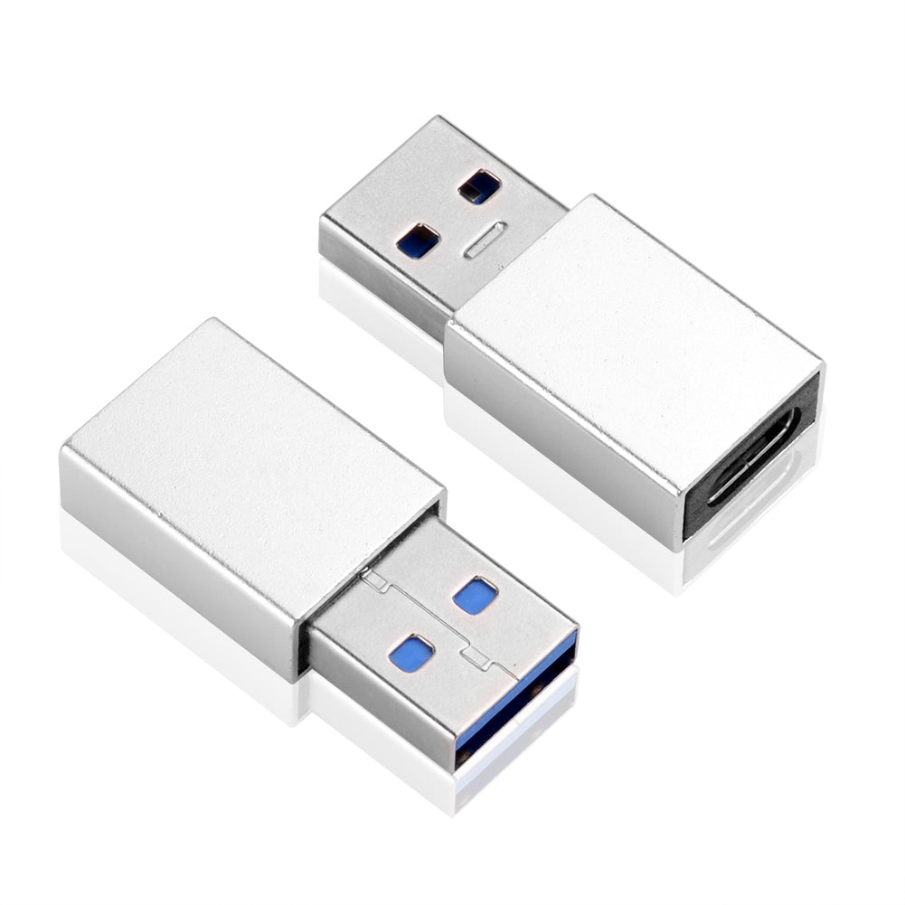 Euroharry GmbH USB A 3.0 to USB Type-C laptop desktop adapter converter showing plug-and-play connectivity and compact design.