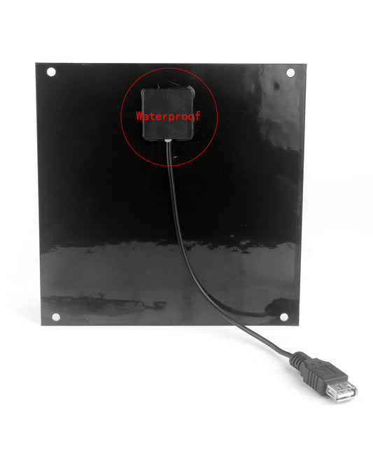 Euroharry GmbH USB fan, 120mm waterproof plug-and-play exhaust fan for chicken coops, greenhouses, sheds, and pet houses.