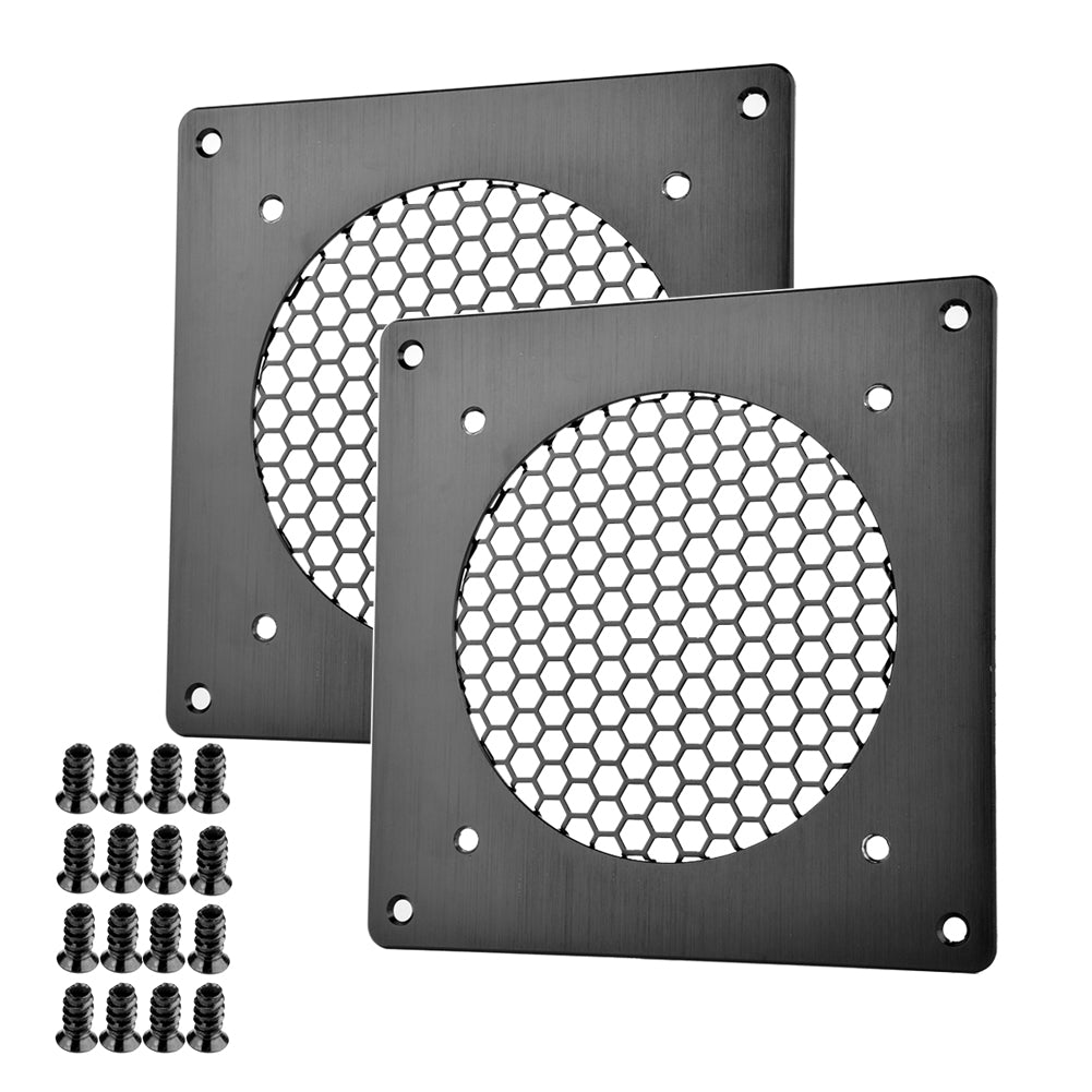 Lüftungsgitter 120mm Lüfterabdeckun ，für  PC, Computer, AV, elektronische Schränke - Euroharry GmbH