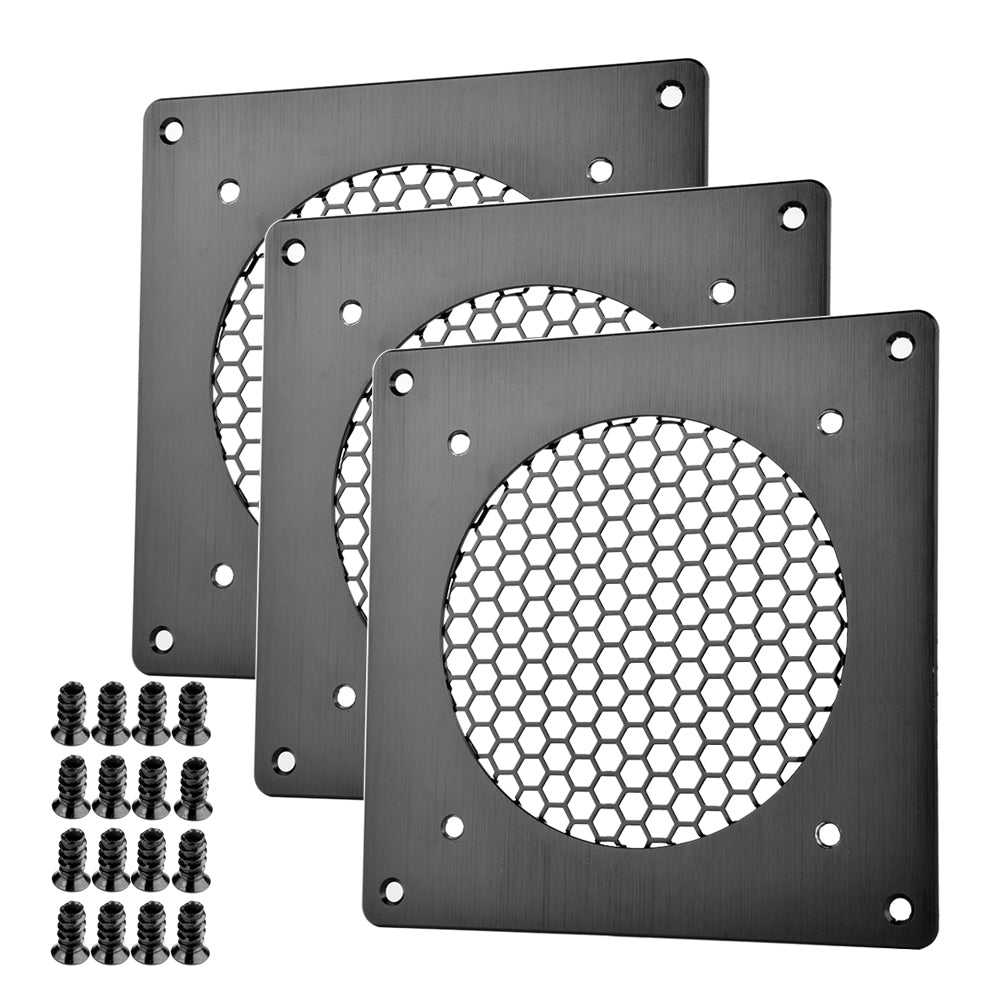 Lüftungsgitter 120mm Lüfterabdeckun ，für  PC, Computer, AV, elektronische Schränke - Euroharry GmbH
