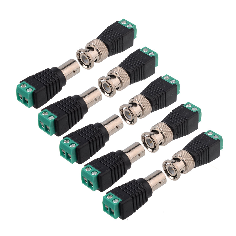 BNC adapter connector with screw terminal block by Euroharry, showcasing a close-up of the hardware design.