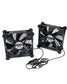 Euroharry GmbH 140mm USB fan with metal grill, silent 2-in-1 mini fan for PC, TV box, PS4, router, and AV devices.