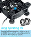 Euroharry USB fan with 80mm blade, 6-speed settings, moisture-resistant motor, and smart timer for electronic devices and pet nests.