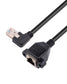 50cm RJ45-Stecker auf Buchse Ethernet-Verlängerungskabel, , CAT6/5e/5, geschirmt