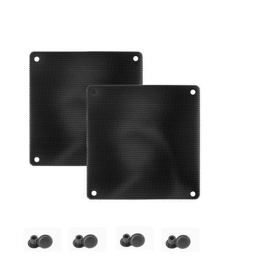 Lüfterabdeckung 120 mm Staubfilter mit Abdeckstopfen | euroharry