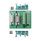 D-SUB DB15 Stecker Stecker/Buchse Header Breakout Board Klemmleiste Stecker M/F (DB15-MG6 Adapter)