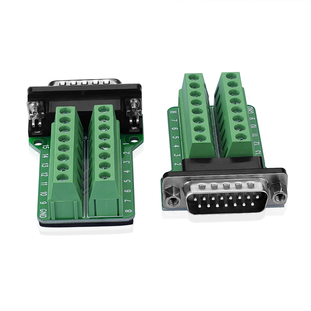 RS232 D-SUB DB9 Stecker zum Klemmenanschluss Signalmodul